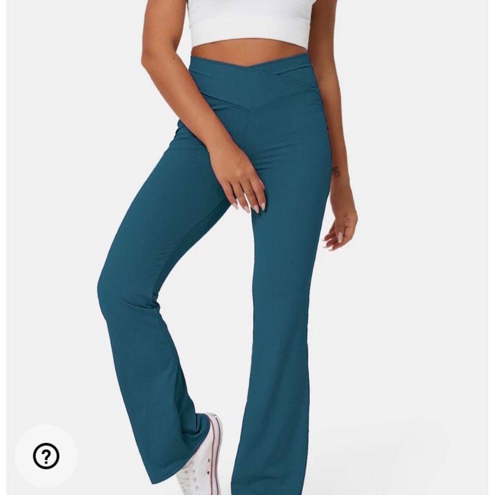 Teal halara pants